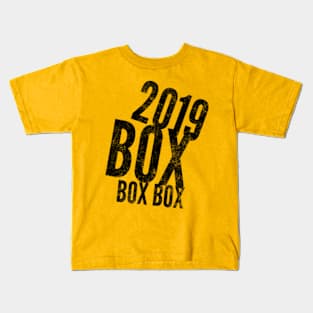 2019 Box Box Box Kids T-Shirt